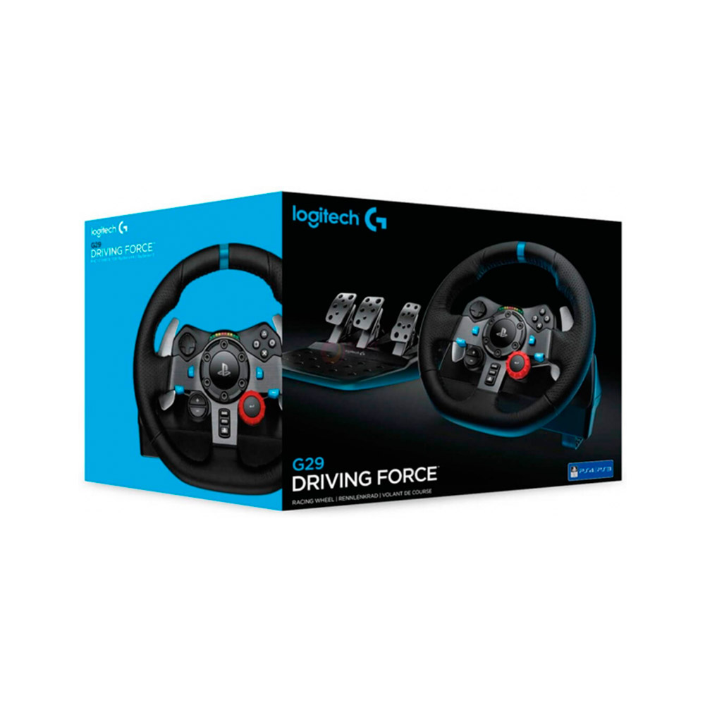 Volante De Corrida Driving Force Com Pedal Logitech G29 Preto - Faz a Boa!